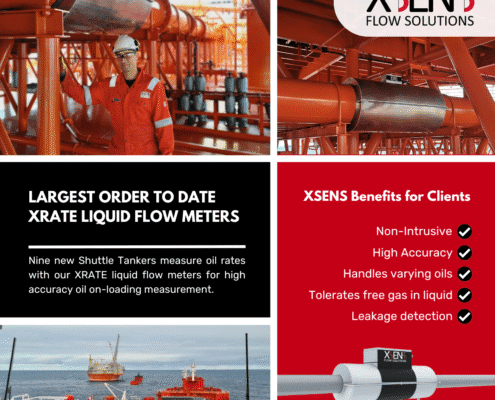 XSENS Largest order for shuttle tanker flow meters