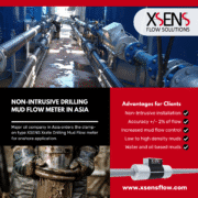 XSENS Drilling Mud Flow Meter Asia